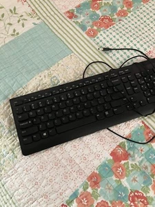 Lenovo GX30M39655 USB Keyboard - Black - Picture 1 of 2