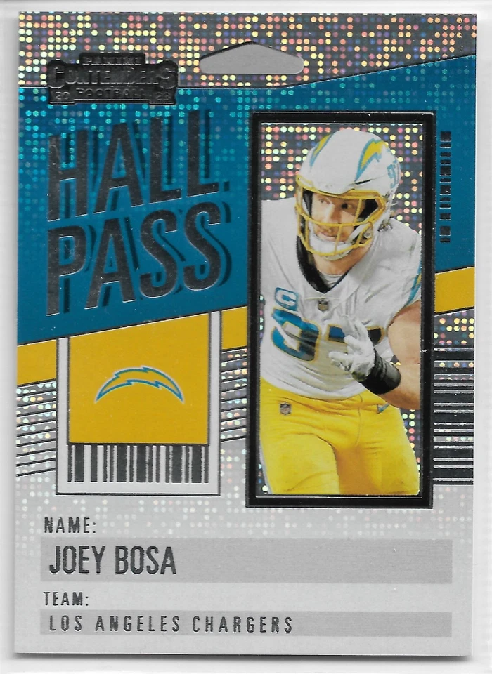 2023 Panini Contenders Joey Bosa Hall Pass Card # 10 - Image 1 of 1