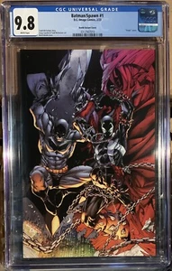 Batman Spawn #1 CGC 9.8 Cabina Variante Virgen Cubierta Arte McFarlane - Imagen 1 de 2