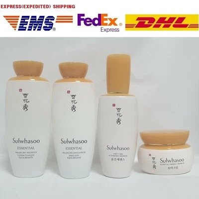 Sulwhasoo Essential Toner+Emulsion+Cream+Serum SET Moisture Firming Anti aging - Bild 1 von 4