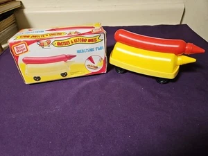 OSCAR MAYER Mustard & Ketchup MOBILE in Box MEALTIME FUN! Bradshaw NOS - Picture 1 of 7