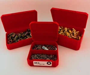 Clamshell Parts Boxes (6 variants) | 3D Printed Hardware Storage - Picture 1 of 12