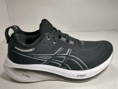 Zapatos para correr ASICS GEL-NIMBUS 25 para mujer talla 8,5 PureGEL FFBlast negros blancos Foto 1 de 4