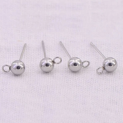 100 Pcs Base Orecchini Kit Creazione Gioielli Strumento Per Di - Immagine 1 di 4