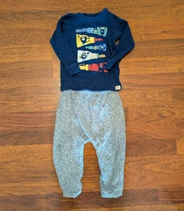 Baby Gap 12 - 18 Monate Monster Outfit, Langarmshirt und Hose - Bild 1 von 6