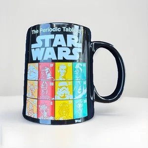 La Tavola Periodica di Star Wars JUMBO 22oz Tazza da Caffè in Ceramica Nero/Lucas Film - Foto 1 di 4