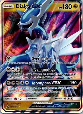 Dialga GX 100/156 Near Mint Holo Pokémon French - Image 1 of 2