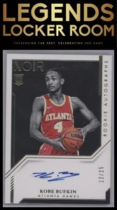 2023-24 Panini Noir #386 Kobe Bufkin Gold #/25 - Picture 1 of 2