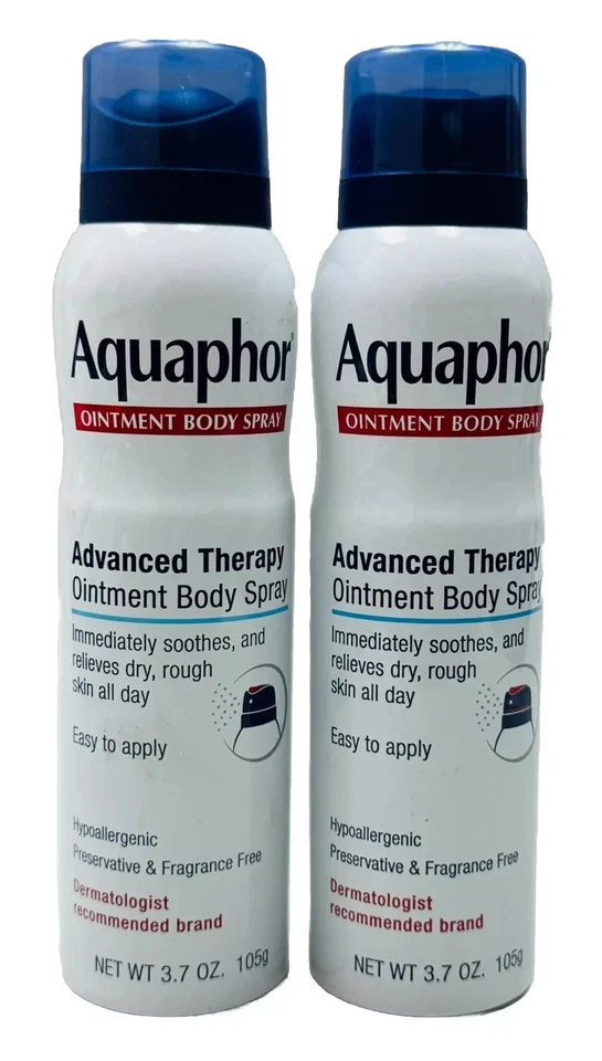 Aquaphor Pomada Terapia Avanzada Spray Corporal - Pack de 2 | Hidratación Alivio Rápido Foto 1 de 3