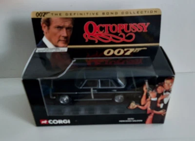 Corgi Definitive James Bond Collection Mercedes Saloon Octopussy Ex Condition . - Image 1 of 4