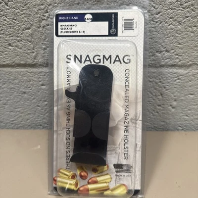 1791 Gunleather Snagmag,1791 Tac-snag-143-r Glock 43 右握 — 第 1/2 张图片