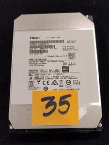 HGST Ultrastar 10TB HDD 6GB/s SATA 7200 RPM 3.5 4KN HUH721010ALN600 Drive #35 - Picture 1 of 2