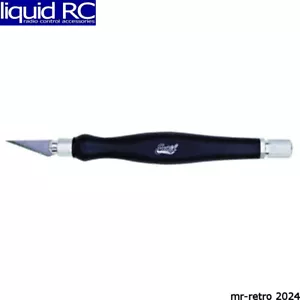 Cuchillo de agarre Excel 16026 K26 agarre engomado negro - Imagen 1 de 2