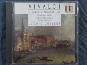 GÜTTLER, VIRTUOSI SAXONIAE Vivaldi Gloria /CD 1990 DSB Berlin Magnificat 0110003 - Foto 1 di 2