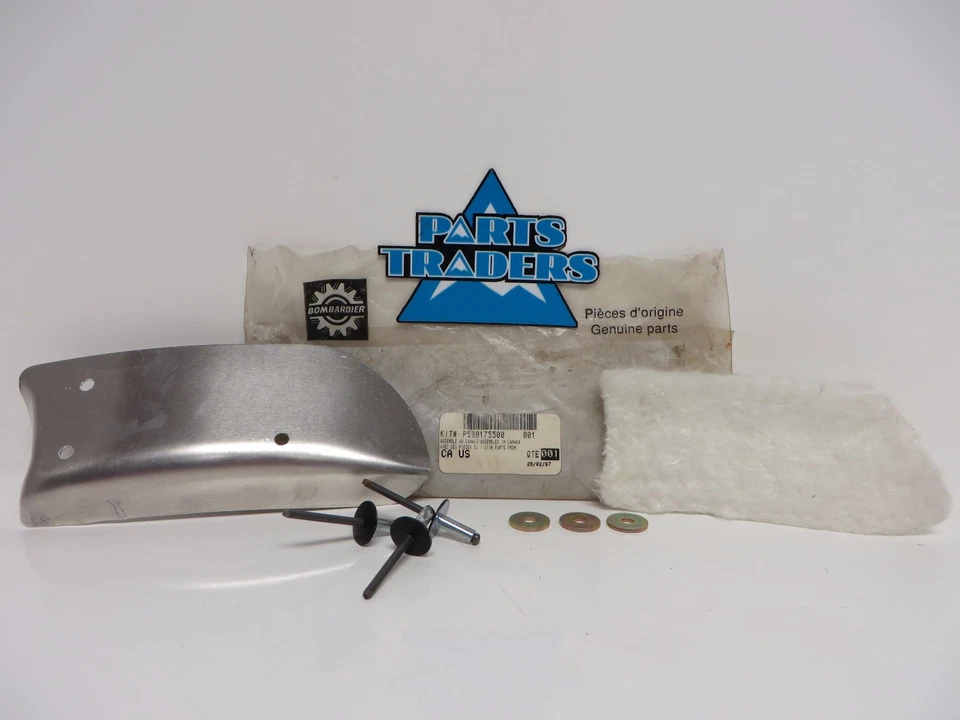 NOS Genuine Ski Doo Bottom Pan Heat Shield Kit Grand Touring 1997 590175500 Foto 1 de 1