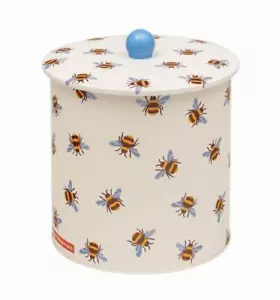 Emma Bridgewater Bumblebee Design Biscuit Barrel Kitchen and Home Accessory - Picture 1 of 1