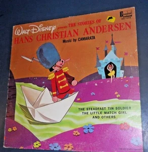 WALT DISNEY HANS CHRISTIAN ANDERSON STORY 1965 VINYL RECORD - Picture 1 of 4