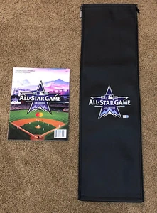 2021 MLB All Star Game Program & Game Used MLB Auth Seat Insert w LOGO Ohtani - Picture 1 of 4