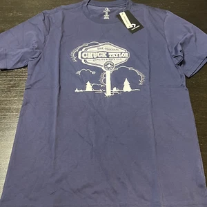 Converse Herren Chuck Taylor Vintage Sign Tee - Indigo Blau, Gr. Medium, Neu - Bild 1 von 4