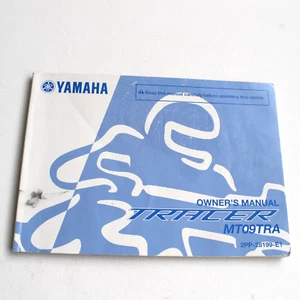 Genuine 2014 Yamaha MT09 Tracer / MT09TRA English Owners Manual 2PP28199E1 - Picture 1 of 14