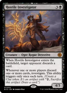 x1 Hostile Investigator BIG The Big Score MTG 10 MYTHISCHE M/NM 1x - Bild 1 von 1