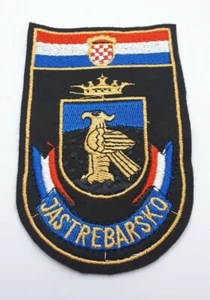 CROATIA ARMY - Training Center JASTREBARSKO - war time sleeve patch 1990s - Picture 1 of 2