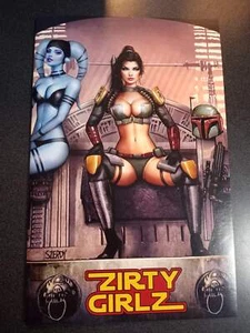 Zirty Girlz Boba Fett Nice Trade Dress Variant Comic Book NM Nathan Szerdy - Picture 1 of 1