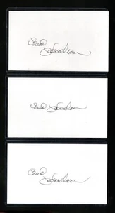 (3) BUD HARRELSON INDEX CARD SIGNED 1969 WS CHAMPS NY METS PSA/DNA CERTIFIED - Picture 1 of 2
