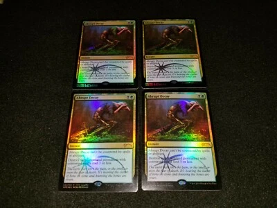 MTG 1x WMCQ Promo multicolor rare LP FOIL Abrupt Decay - ships w/ tracking - Image 1 of 2