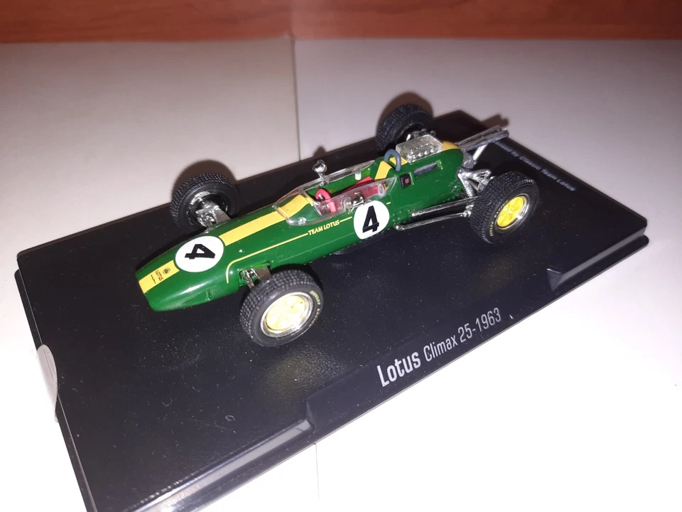 RBA Altaya Die Cast F1 Lotus Climax 25 #4 Jim Clark World Champion 1963 1/43 - Immagine 1 di 1