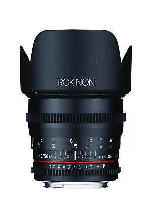 Rokinon 50mm T1.5 Full Frame Lens (Sony E) - Image 1 of 4
