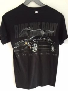 T-Shirt Mustang schwarz "Ride my Pony" S - Bild 1 von 5