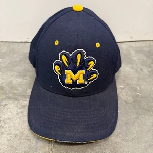 Zephyr Michigan Wolverines Baseball Cap Men Navy Embroidered Logo Adjustable Hat - Picture 1 of 6