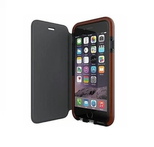 Genuine Tech21 classic wallet flip book case cover apple iphone 6 6s 7 8 SE 2020 - Picture 1 of 10