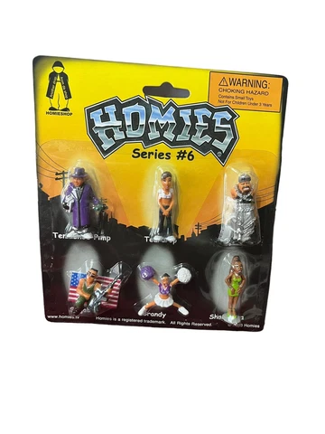 HOMIES - Series 6 - Tennishoe Pimp-Tear Drop-Sysco-Soljaboy-Brandy-Shaneequa Cover