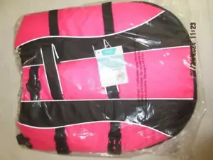 Frisco Ripstop Pink Dog Life Jacket Size Large 55-85 Pounds NWT - Picture 1 of 7