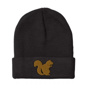 Beanies for Men Squirrel C Embroidery Winter Hats Women Acrylic Skull Cap 1 Size - Picture 1 of 19