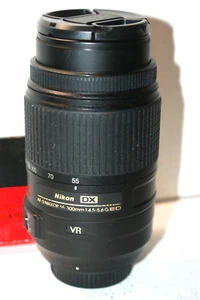 Nikon DX AF-S Nikkor 55-300mm F4.5-5.6 VR GED Lens - Picture 1 of 5