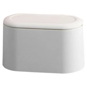Desktop Press Trash Can Small for Office Multi-function Bin Garbage Creative - Picture 1 of 12
