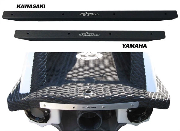 Placa de patada negra YAMAHA Super Jet FX1 Kawasaki 750 04-02-342 NUEVA Foto 1 de 1