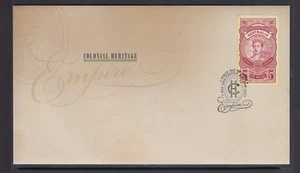 AUSTRALIA - 2010 Herencia colonial $5 Reina Victoria sello en FDC - Imagen 1 de 1