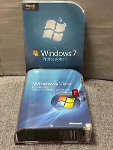 Microsoft Windows 7 Professional Upgrade & Windows Vista Business 32-Bit - Picture 1 of 8