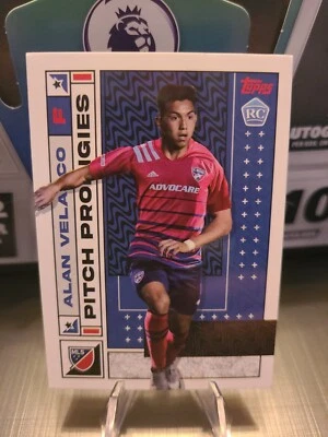 2022 MLS Base #62 Alan Velasco FC Dallas - Image 1 of 2