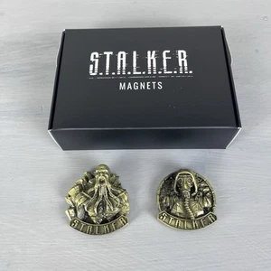 New S.T.A.L.K.E.R. Legacy Collectors Chest 2 Metal Magnets Gamefound - Picture 1 of 8