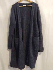 Witchery Blue Long Mohair Cardigan Small-medium  - Bild 1 von 6