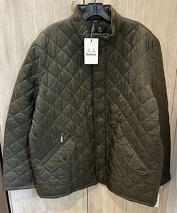 NWTs Barbour Men’s Flyweight Chelsea Quilted Jacket. Olive. Sz. XXL - Picture 1 of 12