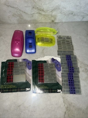 Lote de 15 cintas emergentes Scotch + almohadillas de tira de recarga de cinta, 2 dispensadores de mano Foto 1 de 4