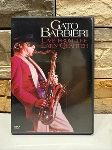 Gato Barbieri Live from the Latin Quarter (2001) Dolby Digital Used DVD Disc - Picture 1 of 4