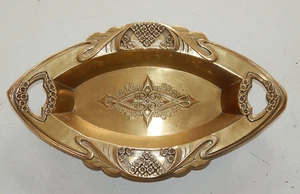 Edle elegante Jugendstil Schale Messing um 1900/10 - Picture 1 of 12