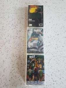3 cassettes Ratt -Reach For The Sky -Out Of The Cellar Riot -The Priveledge Of P - Picture 1 of 3
